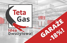 Niższe ceny na czujniki Teta Gas dla garaży podziemnych