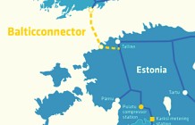 The most recent projects - Baltic Connector. Paldiski and Puiatu natural gas compressor stations in Estonia.